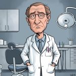 Leonardo_Phoenix_A_cartoonstyle_illustration_of_a_dental_hygen_0